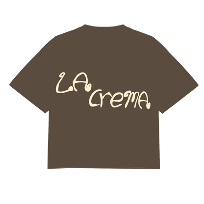 La Crema Original Crop Tee - Brown