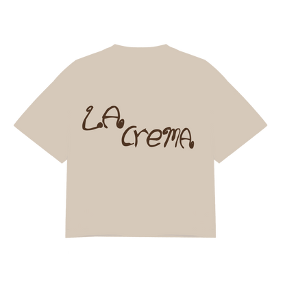 La Crema Original Crop Tee - Beige