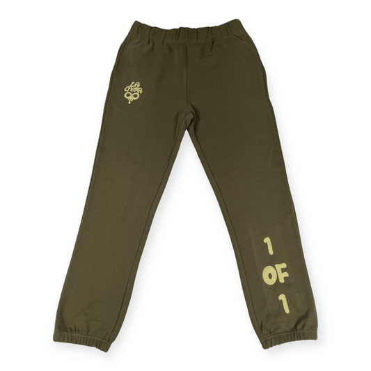 1 OF 1 Sweatpants - Olive Green